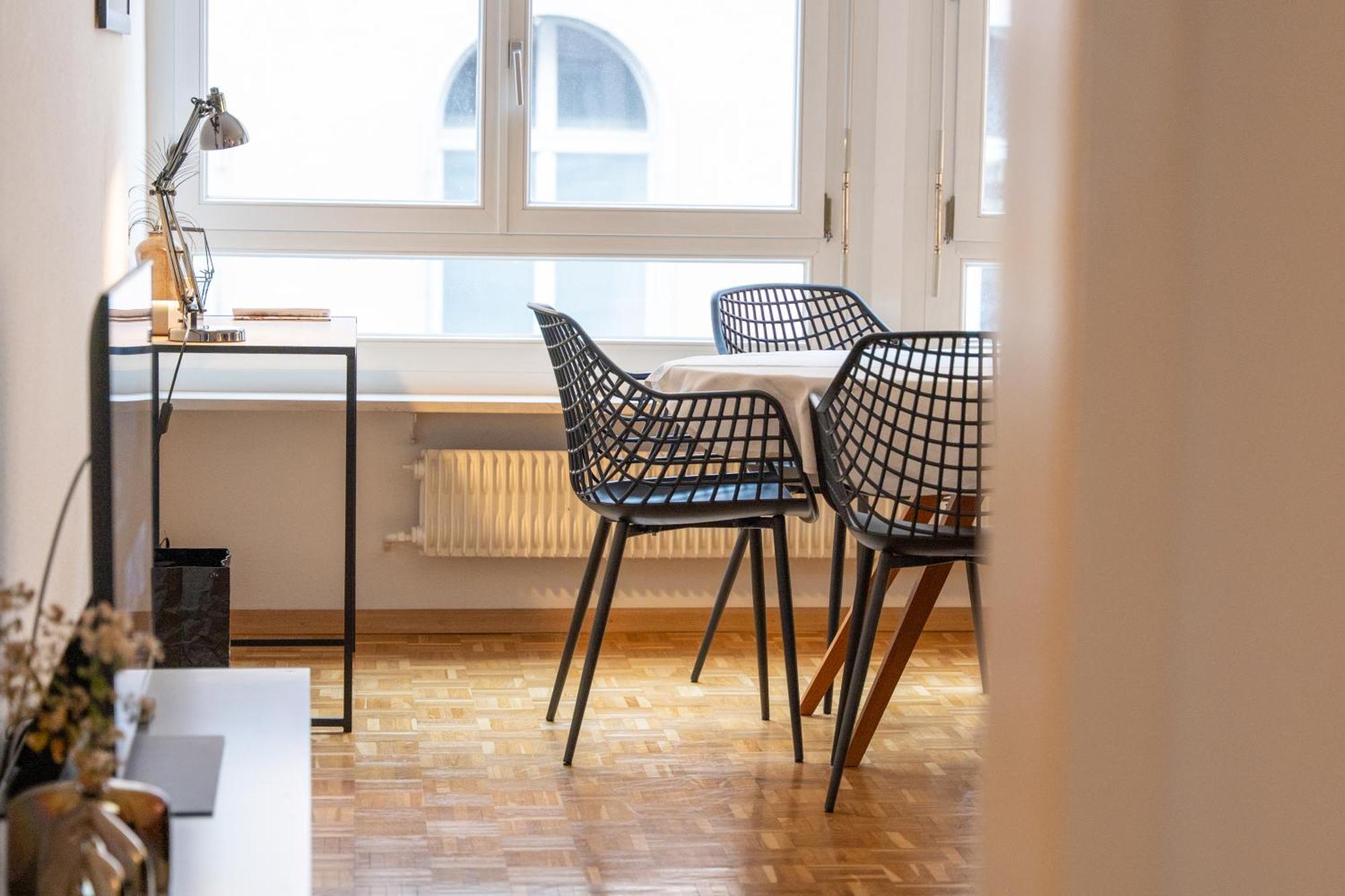Gemuetliche Grosse Wohnung Naehe Uni Bazel Buitenkant foto