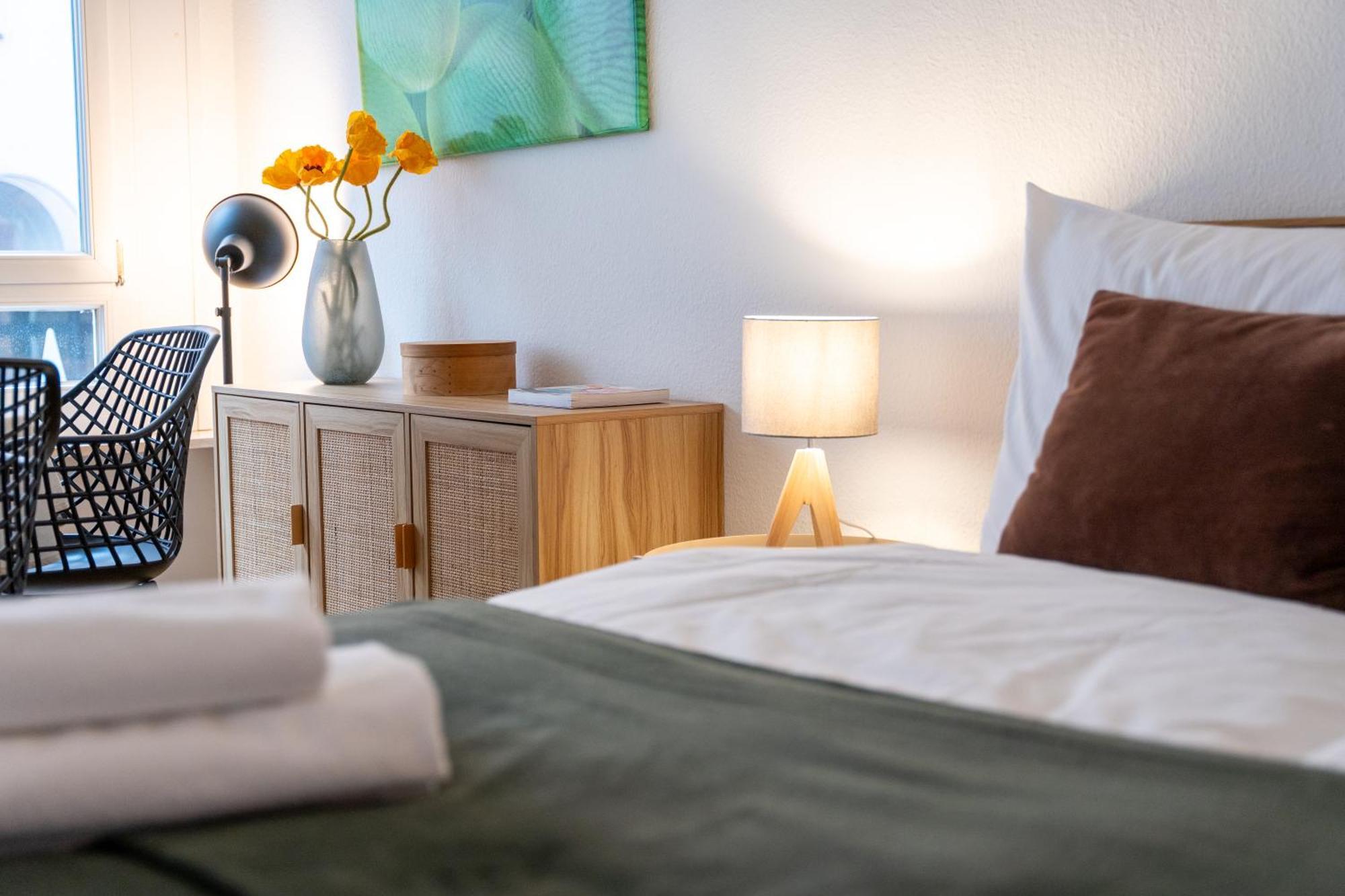 Gemuetliche Grosse Wohnung Naehe Uni Bazel Buitenkant foto